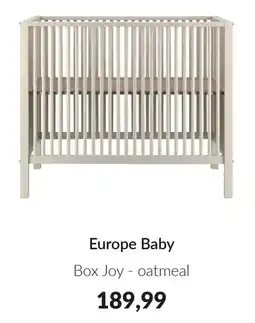 Babypark Europe Baby aanbieding