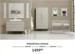 Babypark Kidsmill Amy oatmeal aanbieding