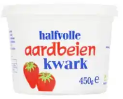 Budget Food Konings Halfvolle Kwark Aardbei aanbieding