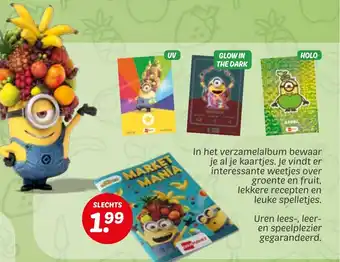 Dekamarkt Minions Market Mania aanbieding