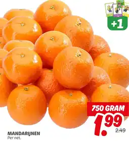 Dekamarkt Mandarijnen aanbieding