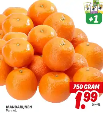 Dekamarkt Mandarijnen aanbieding