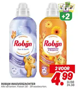 Dekamarkt Robijn wasverzachter aanbieding