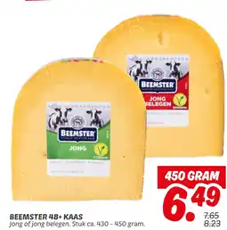 Dekamarkt Beemster 48+ kaas aanbieding
