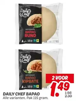 Dekamarkt Daily chef bapao aanbieding