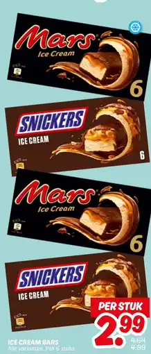 Dekamarkt Ice cream bars aanbieding