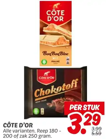 Dekamarkt CÔTE D'OR aanbieding