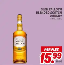 Dekamarkt Glen talloch blended scotch whisky aanbieding