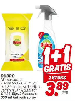 Dekamarkt Dubro aanbieding