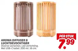 Dekamarkt Aroma diffuser & luchtbevochtiger aanbieding