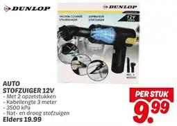 Dekamarkt Auto stofzuiger 12V aanbieding
