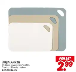 Dekamarkt Snijplanken aanbieding