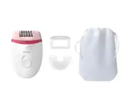 Bol.com Philips Satinelle Essential BRE255/00 epilator Roze Wit aanbieding