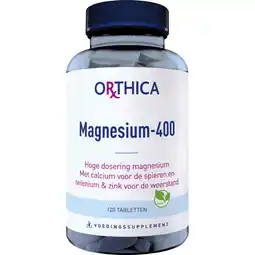 Albert Heijn Orthica Magnesium 400 tabletten aanbieding