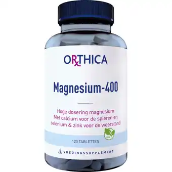 Albert Heijn Orthica Magnesium 400 tabletten aanbieding