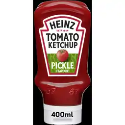 Albert Heijn Heinz Tomato ketchup pickle flavour aanbieding