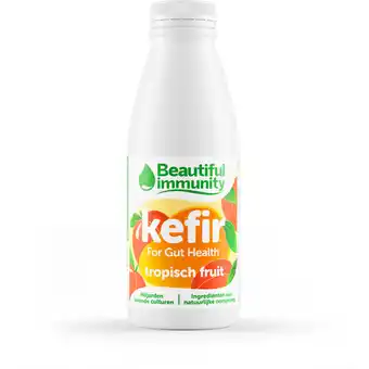 Albert Heijn Beautiful Immunity Kefir tropisch fruit aanbieding