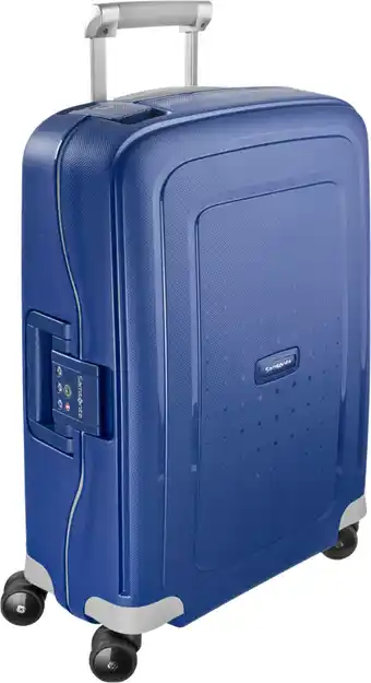 Coolblue Samsonite S'Cure Spinner 55cm Dark Blue aanbieding