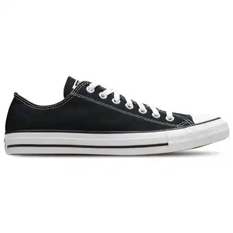 Foot Locker Converse Ctas Low Sneakers Heren - Zwart - Maat 39 - Textil aanbieding