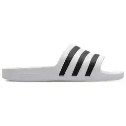 Foot Locker Adidas adilette Sneakers Heren - Wit - Maat 40 - Rubber aanbieding