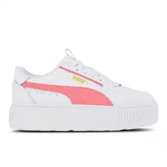 Foot Locker Puma Karmen Rebelle Kindersneakers - Wit - Maat 35.5 - Leer aanbieding