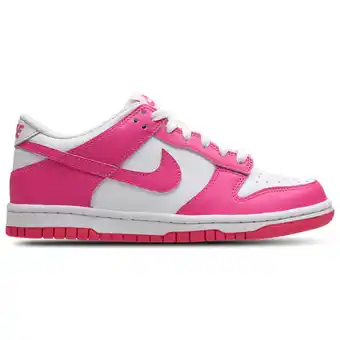 Foot Locker Nike Dunk Kindersneakers - Wit - Maat 36 - Leer aanbieding