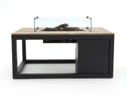 Kees Smit Cosiraw lounge vuurtafel 120x80x55cm aanbieding