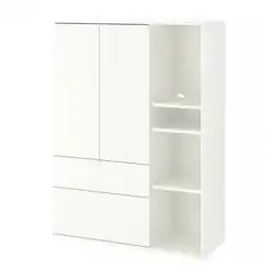 IKEA Ikea vihals wit opbergmeubel met legplanken, lades en kast aanbieding