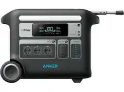 MediaMarkt Anker Solix F2000 2048wh Wifi Version Powerbank aanbieding