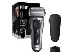MediaMarkt Braun 8617s Scheerapparaat Zilver aanbieding
