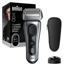 MediaMarkt Braun 8617s Scheerapparaat Zilver aanbieding