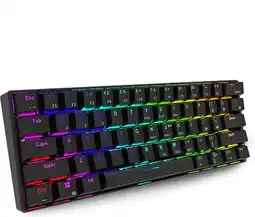 Bol.com Royal Kludge RK61 - Mechanisch Gaming Toetsenbord - Draadloos - Ergonomisch - RGB - Red Switch aanbieding