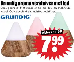 Dirk Grundig aroma verstuiver met led aanbieding