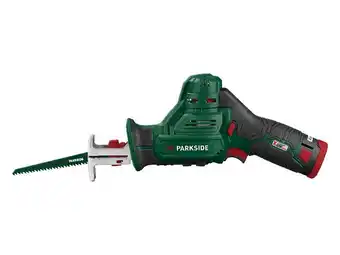 Lidl PARKSIDE Accu-takkenzaag 12 V met accu en lader aanbieding