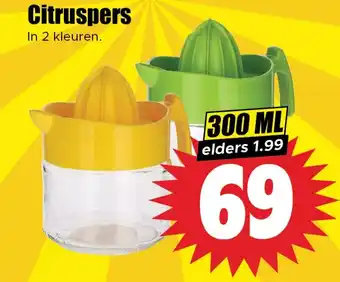 Dirk Citruspers aanbieding