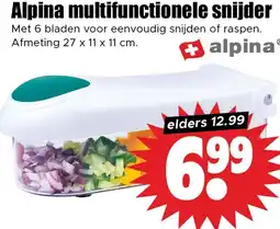 Dirk Alpina multifunctionele snijder aanbieding