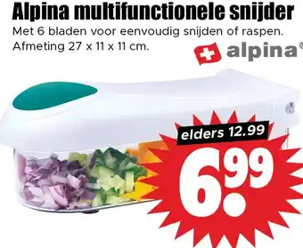 Dirk Alpina multifunctionele snijder aanbieding