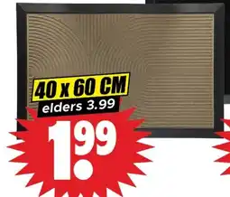 Dirk Schoonloopmat aanbieding
