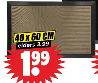 Dirk Schoonloopmat aanbieding