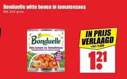 Dirk Bonduelle witte bonen in tomatensaus aanbieding