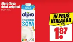 Dirk Alpro Soya drink original aanbieding