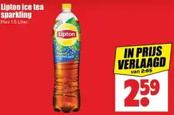 Dirk Lipton ice tea sparkling aanbieding