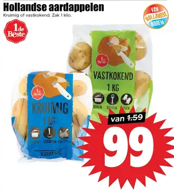 Dirk Hollandse aardappelen aanbieding