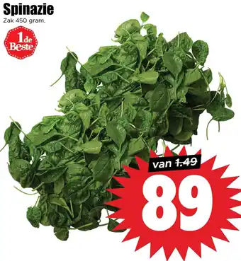 Dirk Spinazie aanbieding