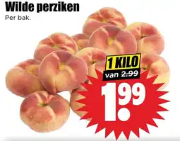 Dirk Wilde perziken aanbieding