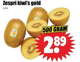 Dirk Zespri kiwi's gold aanbieding