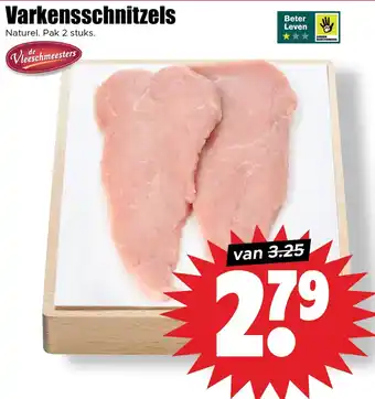 Dirk Varkensschnitzels aanbieding