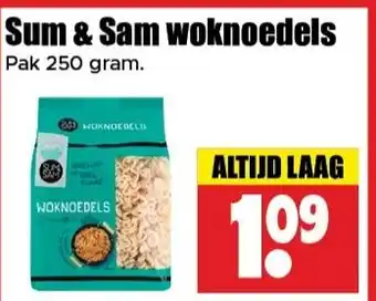 Dirk Sum & Sam woknoedels aanbieding