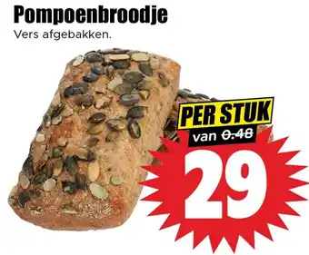 Dirk Pompoenbroodje aanbieding