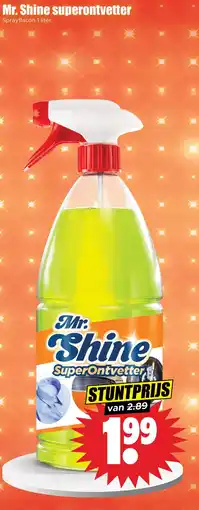 Dirk Mr. Shine superontvetter aanbieding